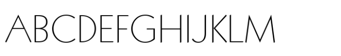 Geometric 231 Std Light Font UPPERCASE