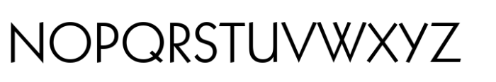 Geometric 231 Std Roman Font UPPERCASE
