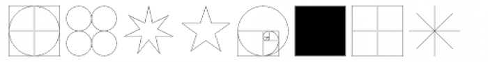 Geometric Harmony Font OTHER CHARS