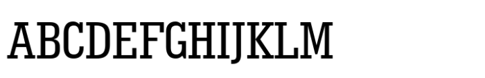 Geometric Slabserif 703 Std Medium Condensed Font UPPERCASE