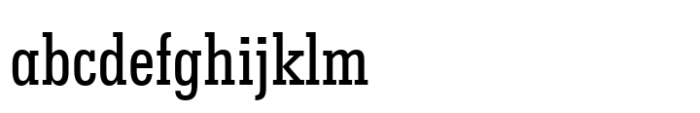 Geometric Slabserif 703 Std Medium Condensed FONT