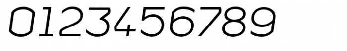 Geometrico Sans Thin Italic Font OTHER CHARS