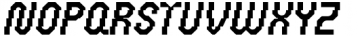 Geometrisk Bold Italic Font UPPERCASE