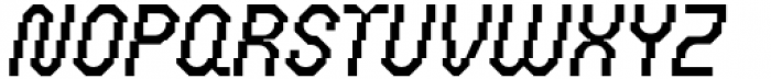 Geometrisk Regular Italic Font UPPERCASE