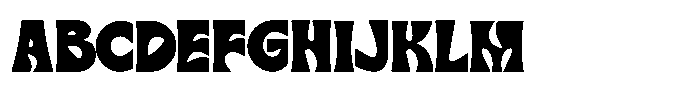 Geomighty Font UPPERCASE