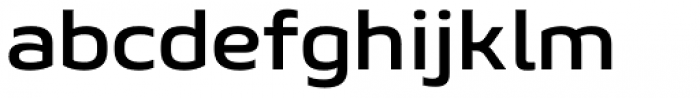 Geon Expanded Bold Font LOWERCASE