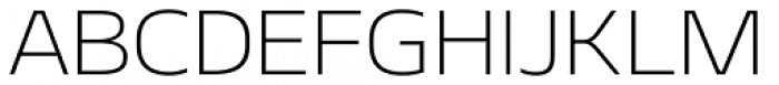 Geon Expanded Extra Light Font UPPERCASE