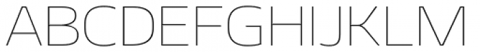 Geon Expanded Thin Font UPPERCASE