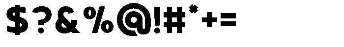 Geonowa Bold Font OTHER CHARS