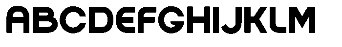 Geonowa Bold Font UPPERCASE