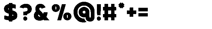 Geonowa Extra Bold Font OTHER CHARS
