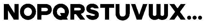 Geonowa Extra Bold Font UPPERCASE