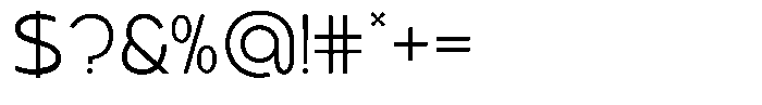 Geonowa Extra Light Font OTHER CHARS
