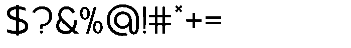 Geonowa Light Font OTHER CHARS