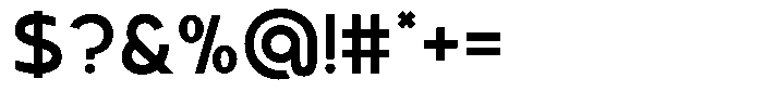 Geonowa Medium Font OTHER CHARS