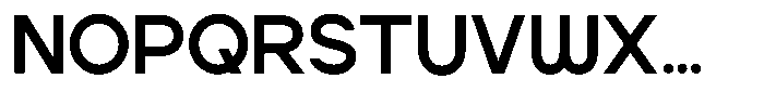 Geonowa Medium Font UPPERCASE