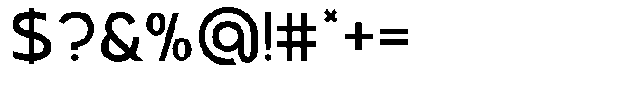 Geonowa Regular Font OTHER CHARS