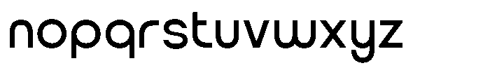 Geonowa Regular Font LOWERCASE