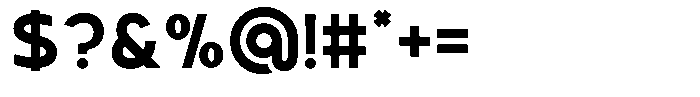 Geonowa Semi Bold Font OTHER CHARS