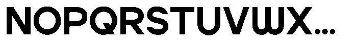 Geonowa Semi Bold Font UPPERCASE