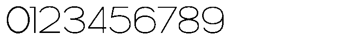 Geonowa Thin Font OTHER CHARS