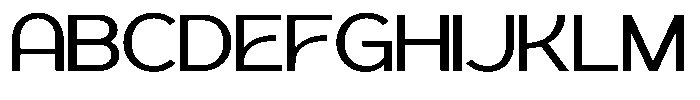 Geophy Regular Font UPPERCASE
