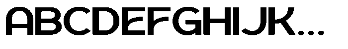 Geophy Semi Bold Font UPPERCASE