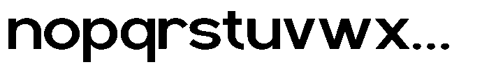 Geophy Semi Bold Font LOWERCASE