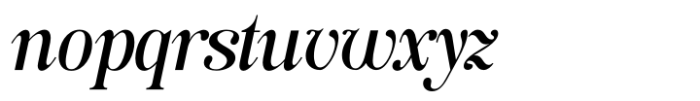 George Coast Italic Font LOWERCASE