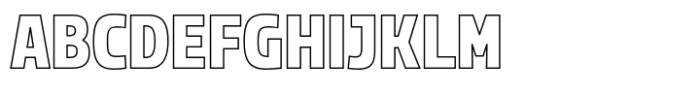 George SS Outline Font UPPERCASE