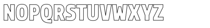 George SS Outline Font UPPERCASE