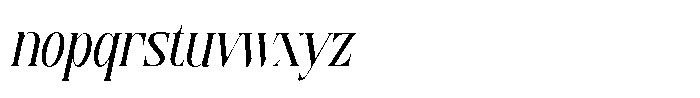 Georgia Praline Script Georgia Praline Serif Italic Font LOWERCASE