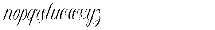 Georgia Praline Script Regular Font LOWERCASE