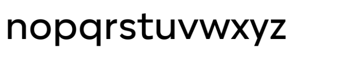 Geova Medium Font LOWERCASE