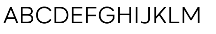 Geova Regular Font UPPERCASE