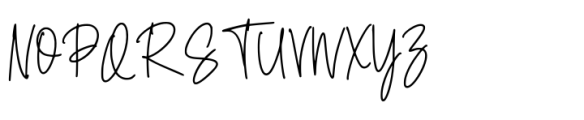 Geppista Signature Font UPPERCASE