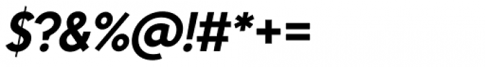 Geraldton Black Italic Font OTHER CHARS
