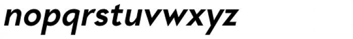 Geraldton Bold Italic Font LOWERCASE