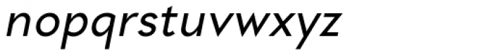 Geraldton Italic Font LOWERCASE
