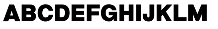 Geralnick Black Font UPPERCASE