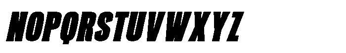 Geralts Bold Italic Font UPPERCASE
