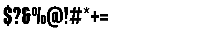Geralts Regular Font OTHER CHARS