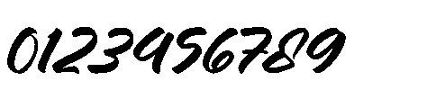 Geralty Retturn Regular Font OTHER CHARS