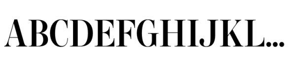 Gerard Display Condensed Bold Font UPPERCASE
