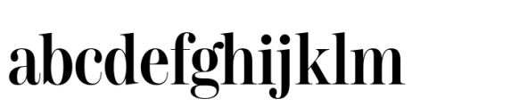 Gerard Display Condensed Bold Font LOWERCASE