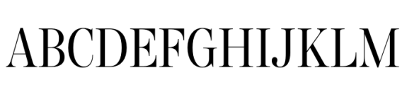 Gerard Display Condensed Regular Font UPPERCASE
