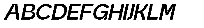 Gerathi Italic Font UPPERCASE