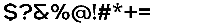 Gerathi Regular Font OTHER CHARS