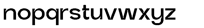 Gerathi Regular Font LOWERCASE