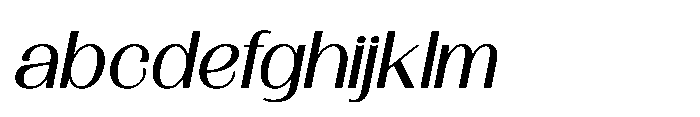 Gerbnio Didrak Oblique FONT